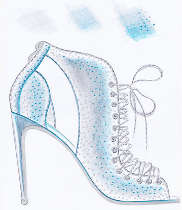 footwear design sketches